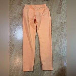 Alo Orange Leggings - Size M